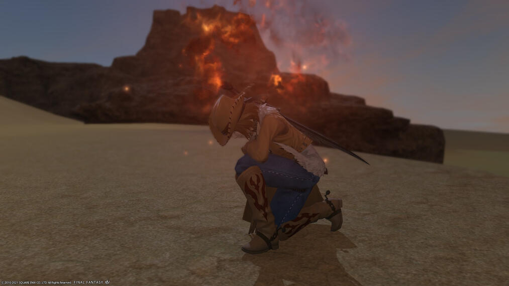 Arrival on the source